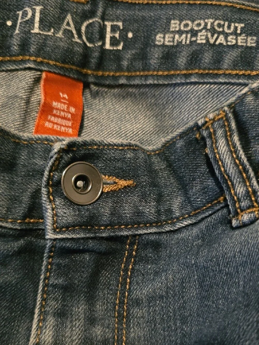 The Children's Place Blue Straight Jeans for Kids